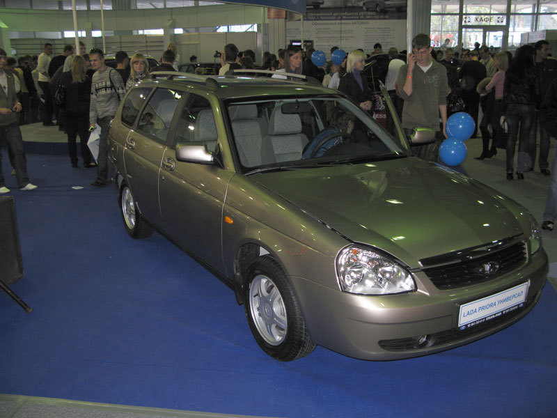 Премьера универсала Lada Priora (ВАЗ 2173 Приора) на MOBI 2008