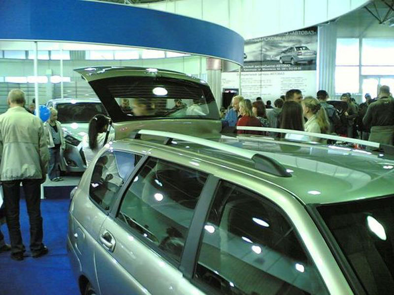 Премьера универсала Lada Priora (ВАЗ 2173 Приора) на MOBI 2008