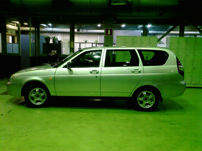 Предсерийные версии универсала Lada Priora (ВАЗ 2173 Приора) на испытаниях