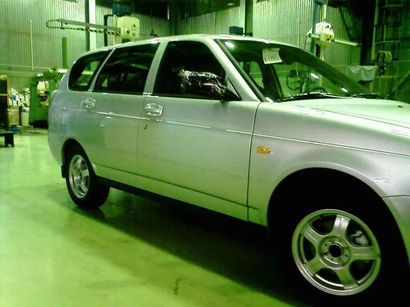 Предсерийные версии универсала Lada Priora (ВАЗ 2173 Приора) на испытаниях