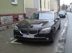 BMW 760Li проходит тестирование