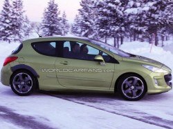 Спортивная версия Peugeot 308 выехала на тесты