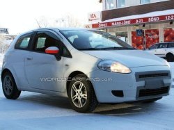 Обновлённый Fiat Grande Punto замечен на тестах