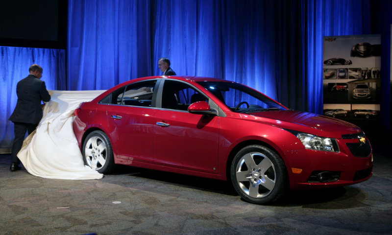 Премьера Chevrolet Cruze (американская версия)