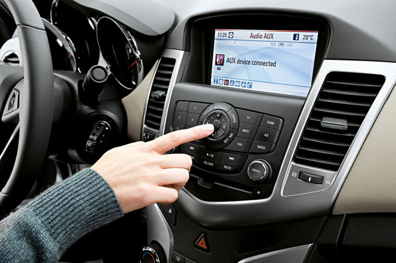 Салон Chevrolet Cruze (европейская версия)
