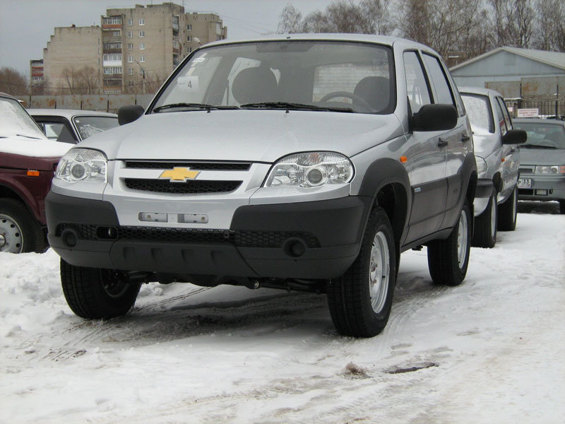 Рестайлинг Chevrolet Niva 2009