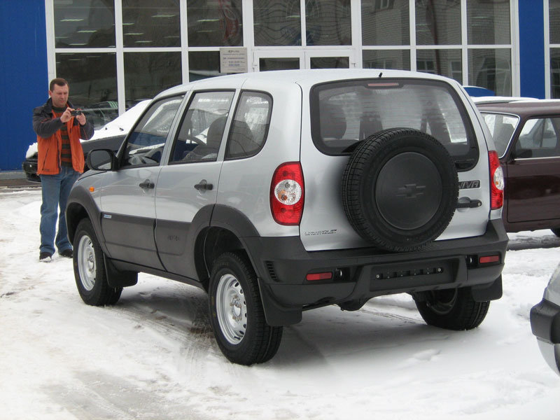 Рестайлинг Chevrolet Niva 2009
