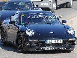 Новое поколение Porsche 911 Carrera выехало на финальные тесты