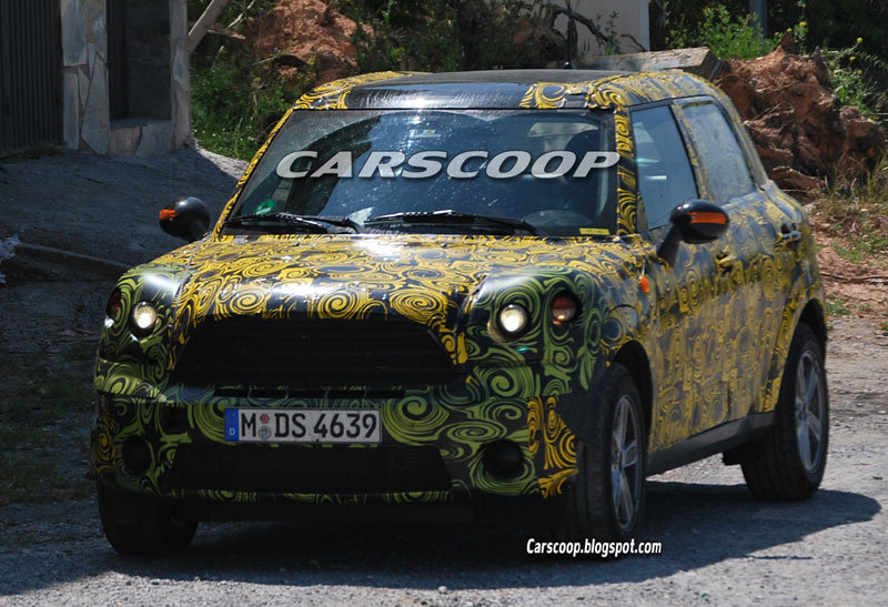 Mini Countryman на испытаниях
