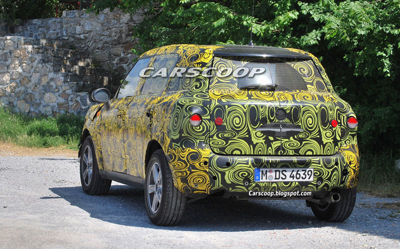 Mini Countryman на испытаниях