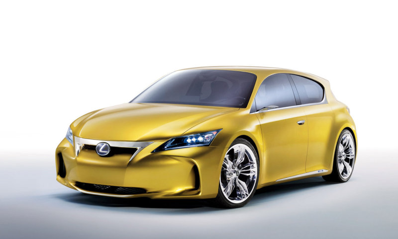 Очередная порция фото хэтчбека Lexus LF-Ch 