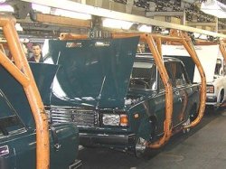 Производство автомобилей в России растёт
