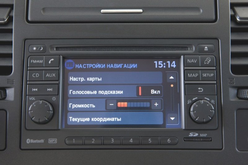 Навигационная система Nissan Connect