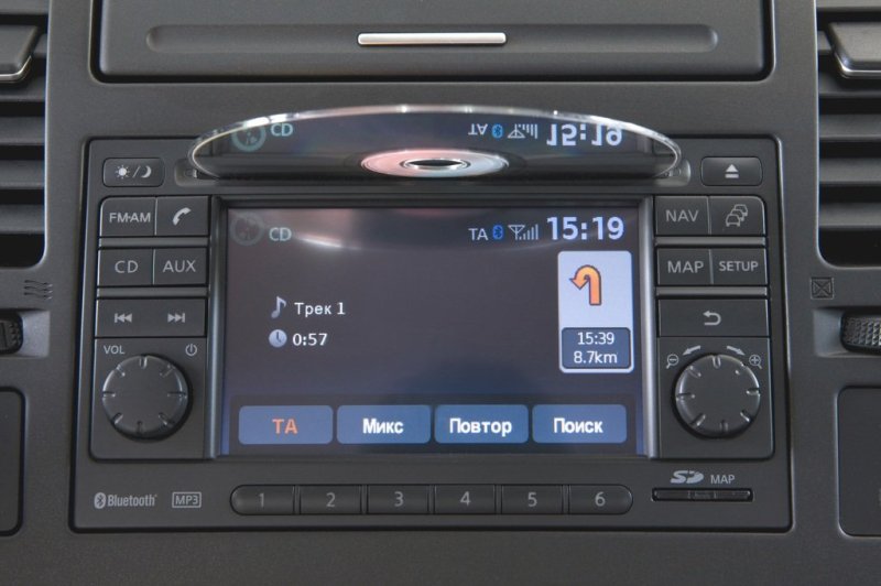 Навигационная система Nissan Connect