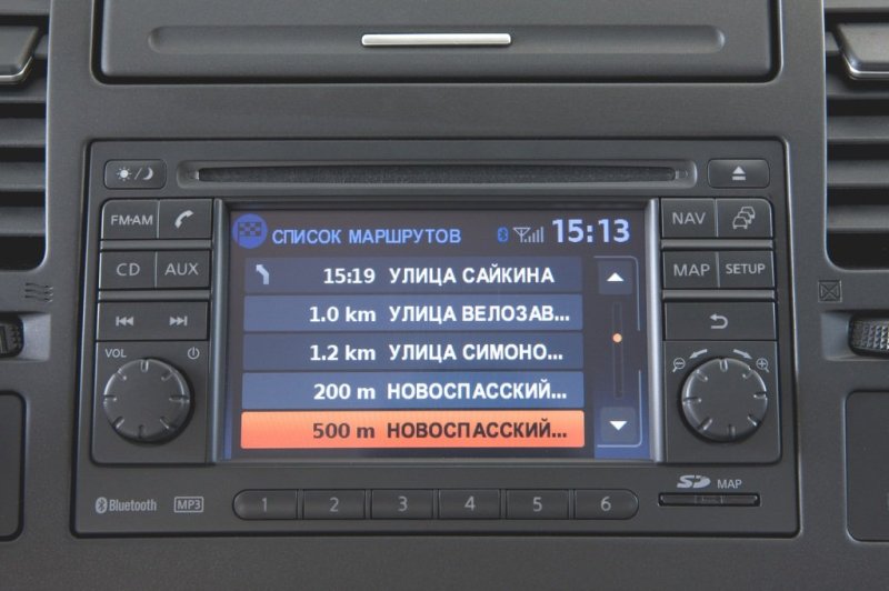 Навигационная система Nissan Connect