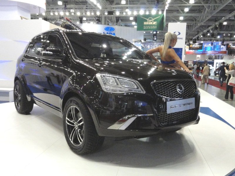 SsangYong на ММАС 2010 (фото): долгожданный кроссовер New Actyon