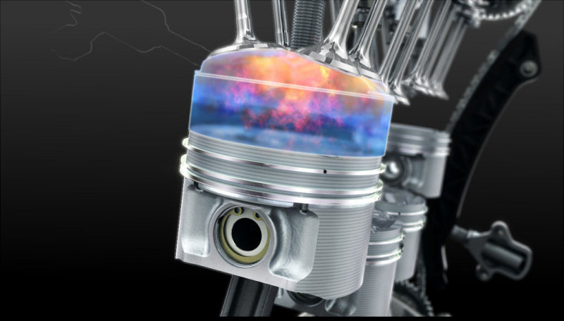 Продвинутый двигатель GDI: непосредственный впрыск бензина в камеры сгорания улучшает наполнение цилиндров и позволяет повысить степень сжатия.