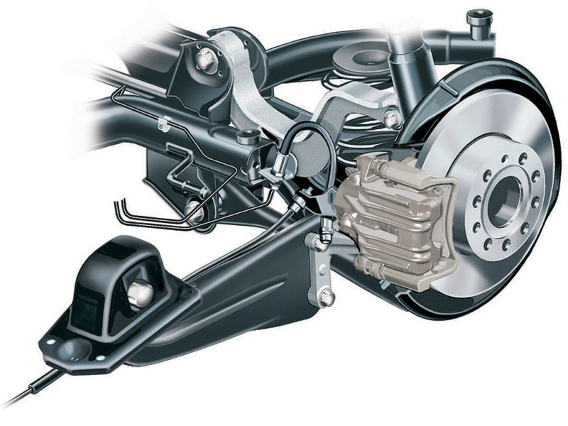 Сзади у Cadenza кинематически совершенная подвеска на двойных поперечных рычагах. А вот держание дороги и управляемость далеки от совершенства…