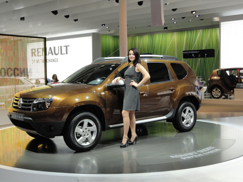 Премьера Renault Duster на Московском автосалоне 2010