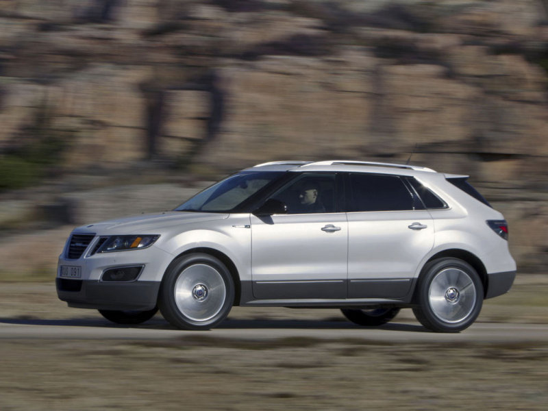 SAAB 9-4X в движении