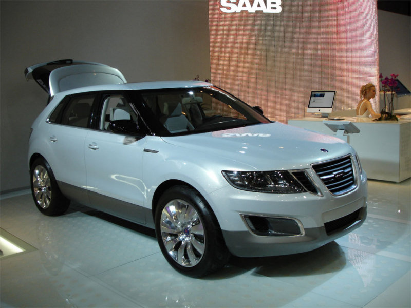 Концепт SAAB 9-4X Biopower был представлен на Московском автосалоне в 2008 году