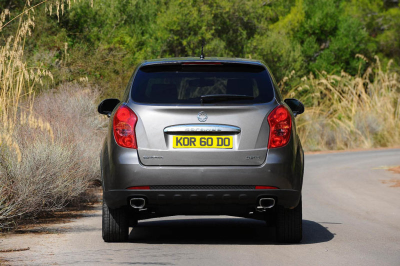 SsangYong Actyon/Korando 2011 вид сзади