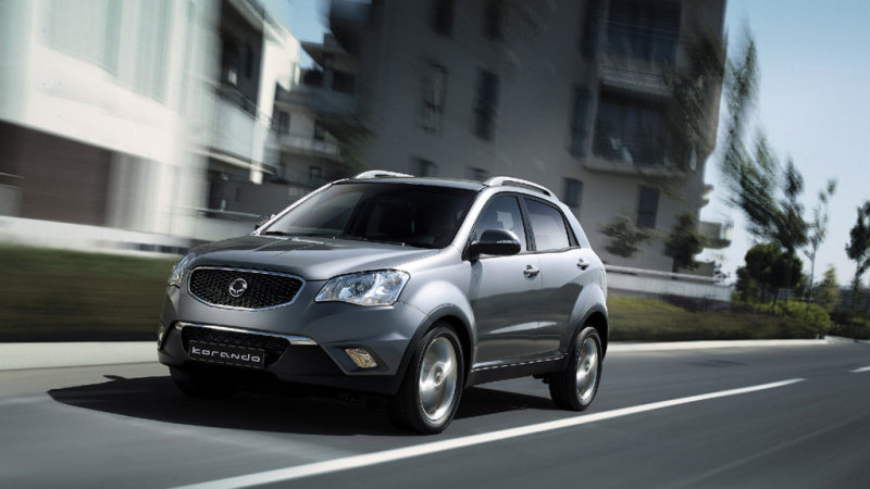 SsangYong Actyon/Korando 2011 в движении