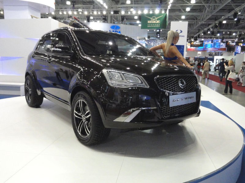 Премьера SsangYong Actyon New на Московском автосалоне 2010