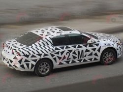 Chevrolet Epica 2012 — первые шпионские фотографии