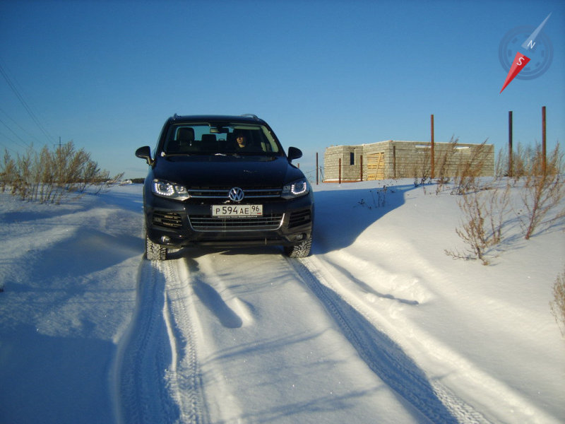 Крутые спуски и подъемы не являются серьезным препятствием для  нового Touareg