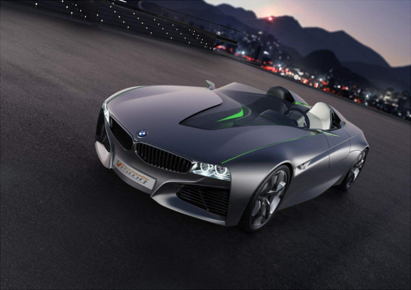 Баварский прототип Vision ConnectedDrive выглядит интригующе и загадочно. Весь устремлен в будущее.