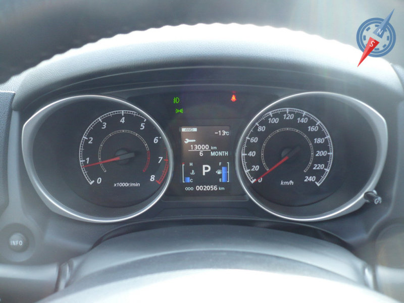 Главные приборы и выглядят, и читаются великолепно, а вот показания температуры и уровня топлива немного непривычны.