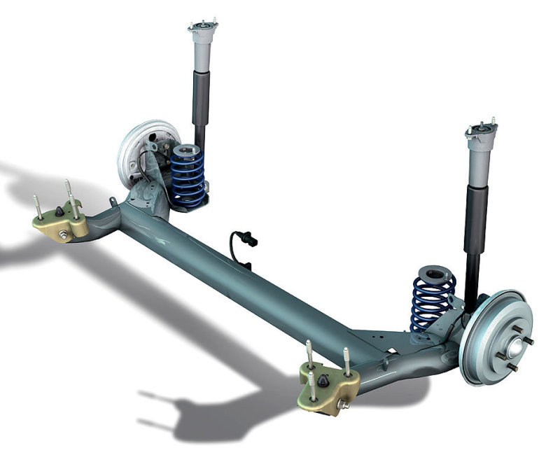 Хотя задняя подвеска у «Бонуса» без затей, ход у «лифтбека» довольно ровный.