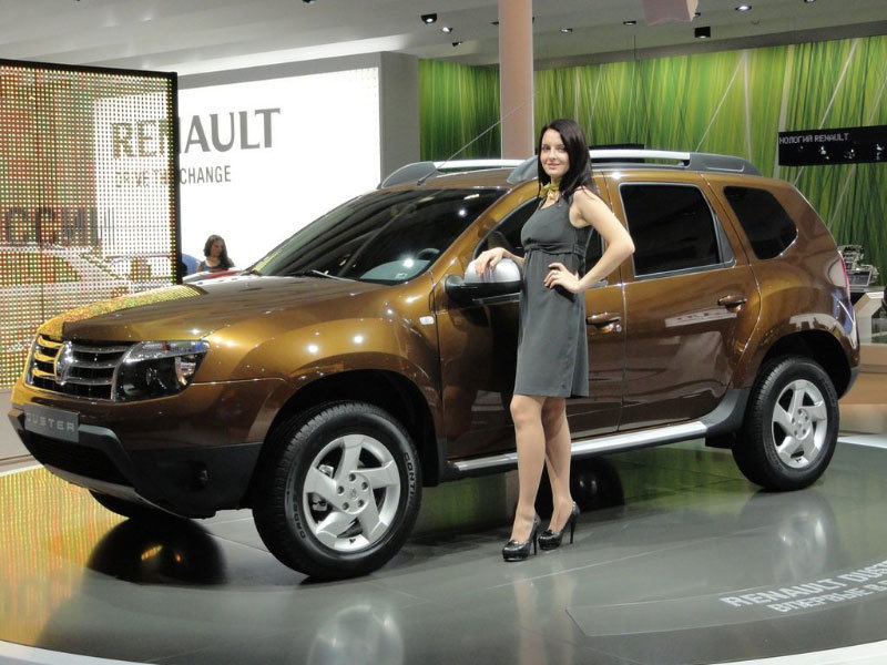 Renault Duster на Московском автосалоне 2009