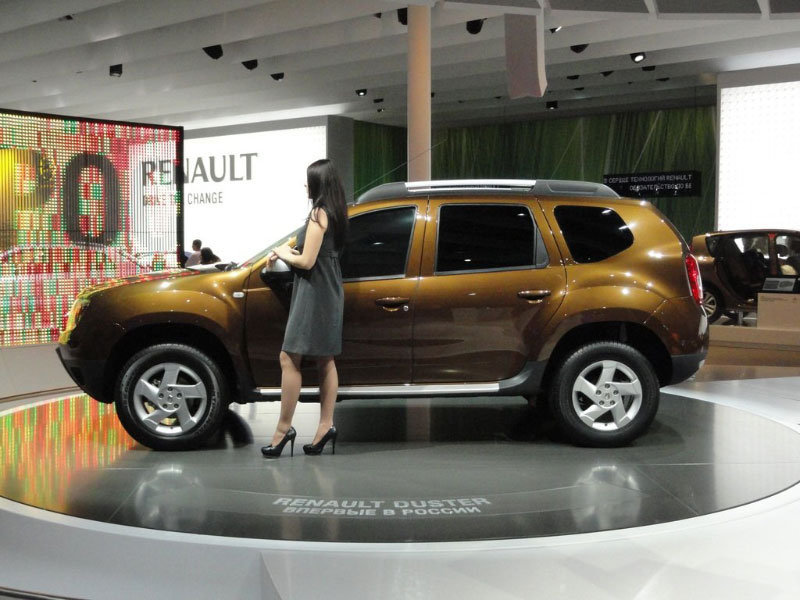 Renault Duster на Московском автосалоне 2009