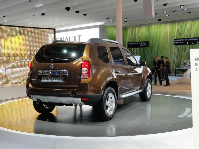 Renault Duster на Московском автосалоне 2009