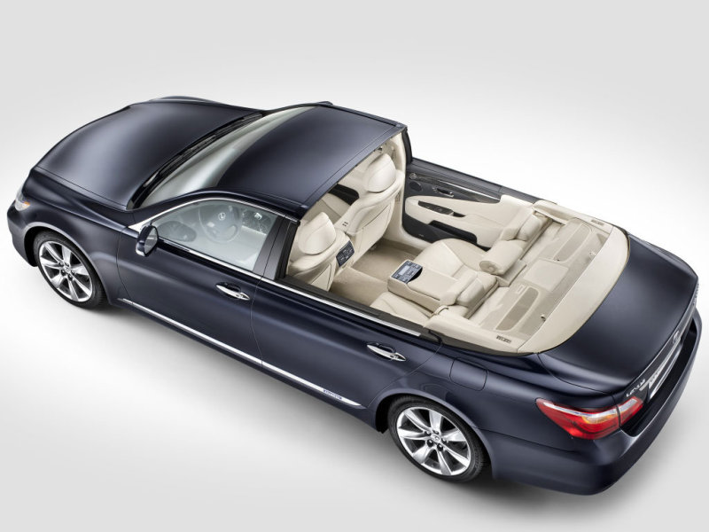 Lexus представляет уникальный полногибридный LS 600h L Landaulet