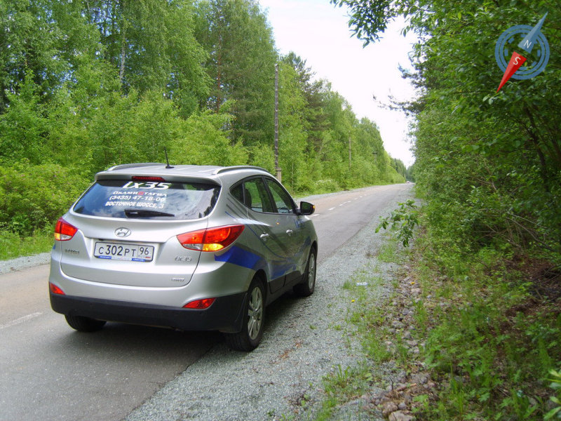 Ровный асфальт без крупных выбоин – родная стихия этого кроссовера