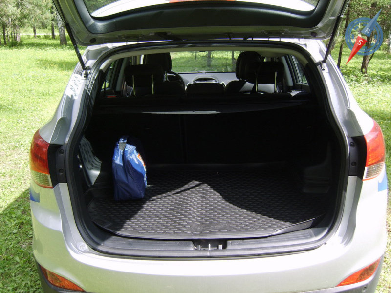 Багажный проем вполне функционален – проем широк, а колесные арки сильно не выпирают