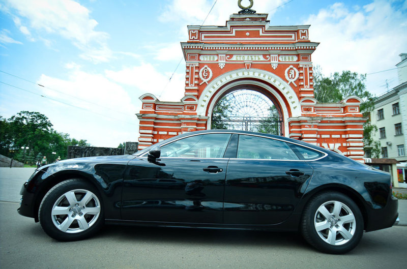 Стремительный и атлетичный силуэт А7 символизирует потенциальную готовность к началу движения