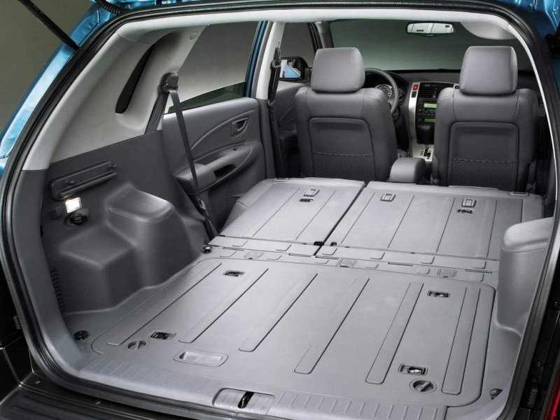 Может быть увеличен за счет складываемой спинки заднего сиденья...