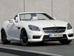 Родстер Mercedes-Benz SLK 55 AMG будет показан во Франкфурте