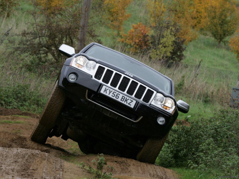 Грязь - родная стихия Grand Cherokee, по крайней мере с трансмиссией Quadra-Drive II.
