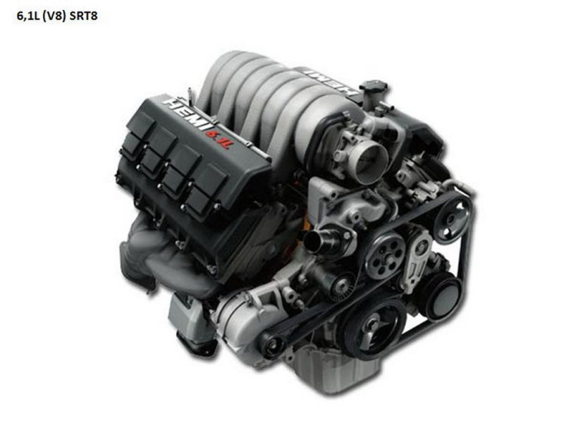 Заряженный Hemi 6.1 ничем кроме чрезмерного аппетита негатива не вызывает.