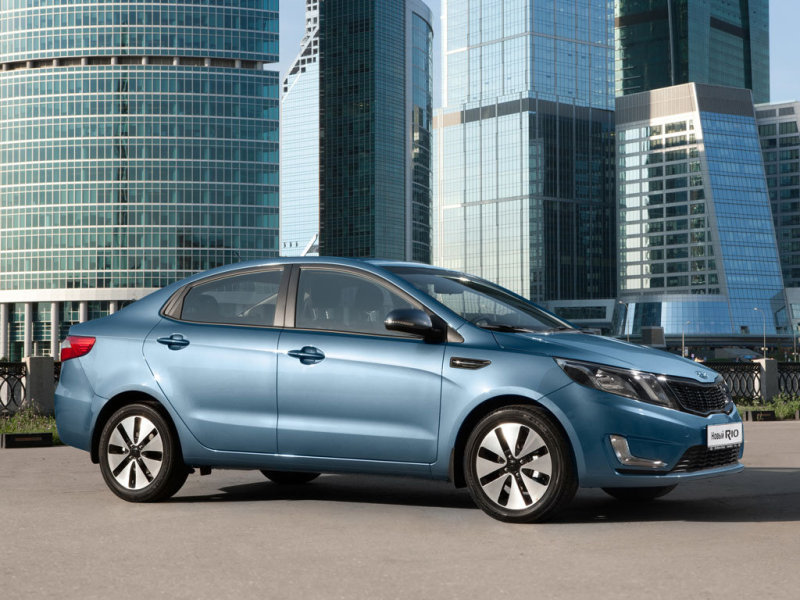 Седан Kia Rio российской версии