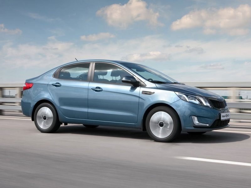 Седан Kia Rio российской версии