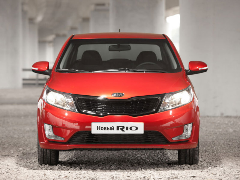 Седан Kia Rio российской версии