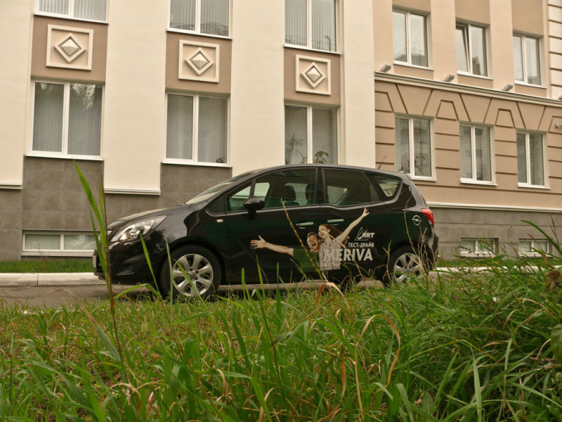 Но несмотря на эту красоту в Мериве видятся немецкие гены: она по-прежнему строга и  лаконична, а еще полезна и удобна в хозяйстве. То есть практичность не пала жертвой перед эстетикой.