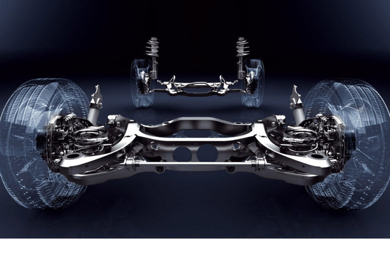 Ходовая седана по сути та же, что и в прежнем поколении.