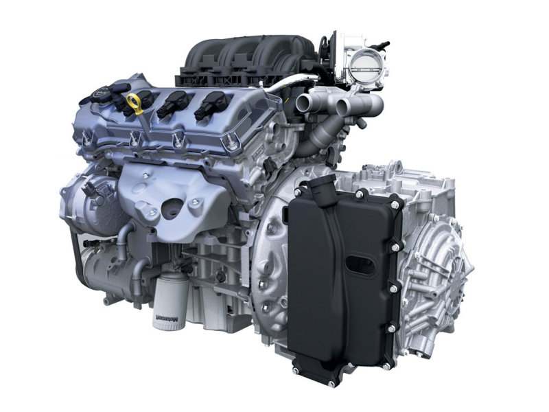 Силовой агрегат конструктивно не самый передовой, но вполне работоспособный.